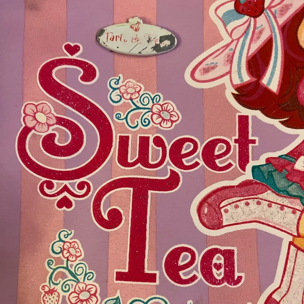 Y2K Strawberry Shortcake Sweet Tea Small Backpack Bag